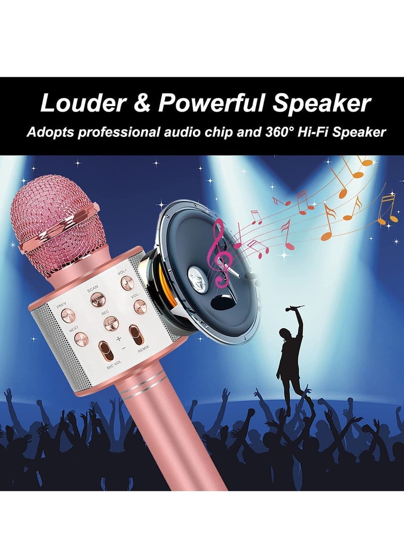 Girl Toys Microphone for Kids,4 5 Year Old Girl Birthday Gifts,6 7 8 9 10 Year Old Girl Gifts Ideas,Girls Toys Age 6-8,Girl Toys Age 6-7,Girls Toys 8-10 Years Old - Image 4