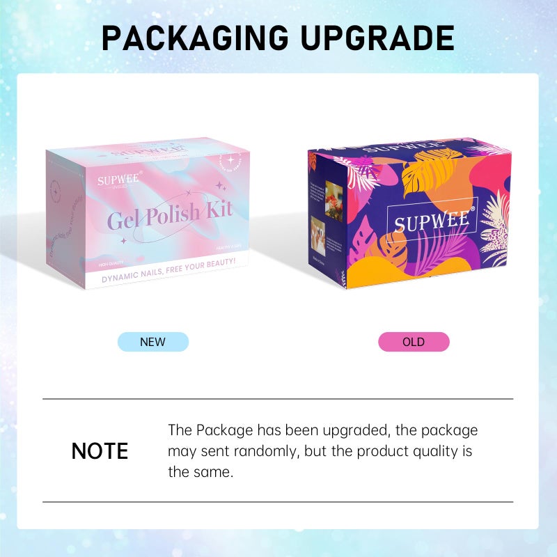 SUPWEE Reflective Cat Eye Gel Nail Polish Sparkling Holographic Magnetic Nail Polish Gels 9D Cateye Gel Polish Set 12 Colors with Magnet for Home DIY Manicure Nails Salon - Image 2