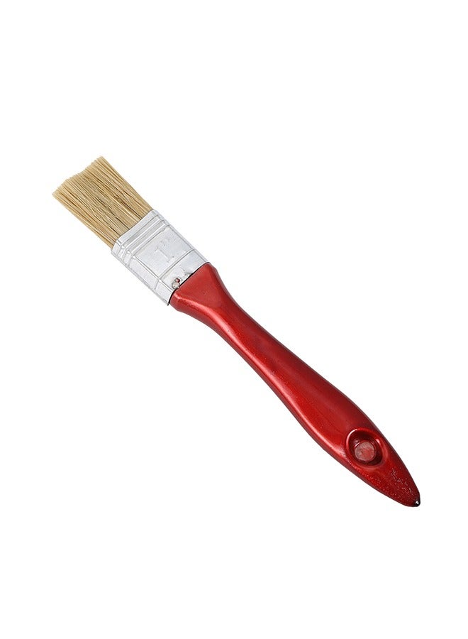 LAWAZIM Paint Brush -1inch- No Streaks Flat Trim Brush with Ergonomic Handle for High Precision Control -for DIY Professional Interior Exterior Home Improvement for Latex and Oil Paints & Wood Stains - Image 1