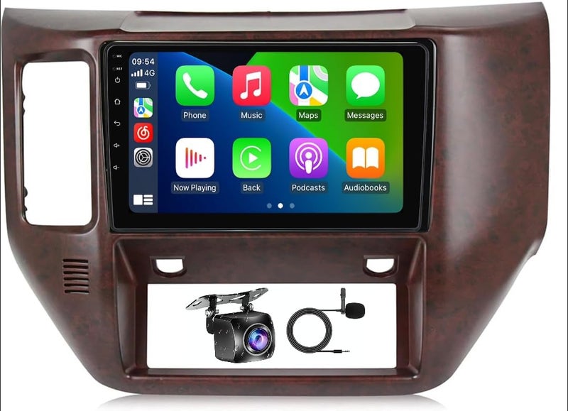 Vierex Fit Nissan Patrol Y61 Car Stereo Nissan Super Safari Y61 2004-2024 Android Screen With Apple Carplay Android Auto Wireless WiFi Fast Interface QLED (2+32GB Carplay 4CORE) - Image 1