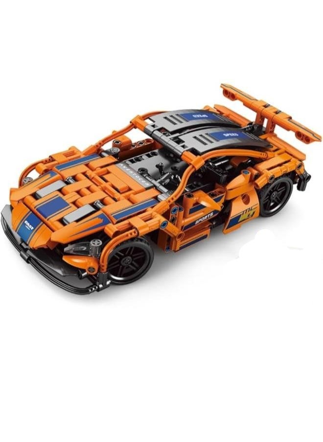 Sports Car Building Block Set, RC Car Model Set for kids Aged 7-14, Adult Collectible, 428 Pieces Sets  - Image 1