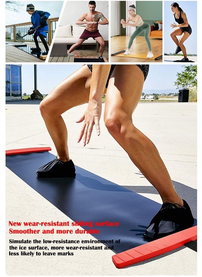 ZCM-HAPPY Sports Fitness Home Core Training Charm Glide Mat  - Image 5