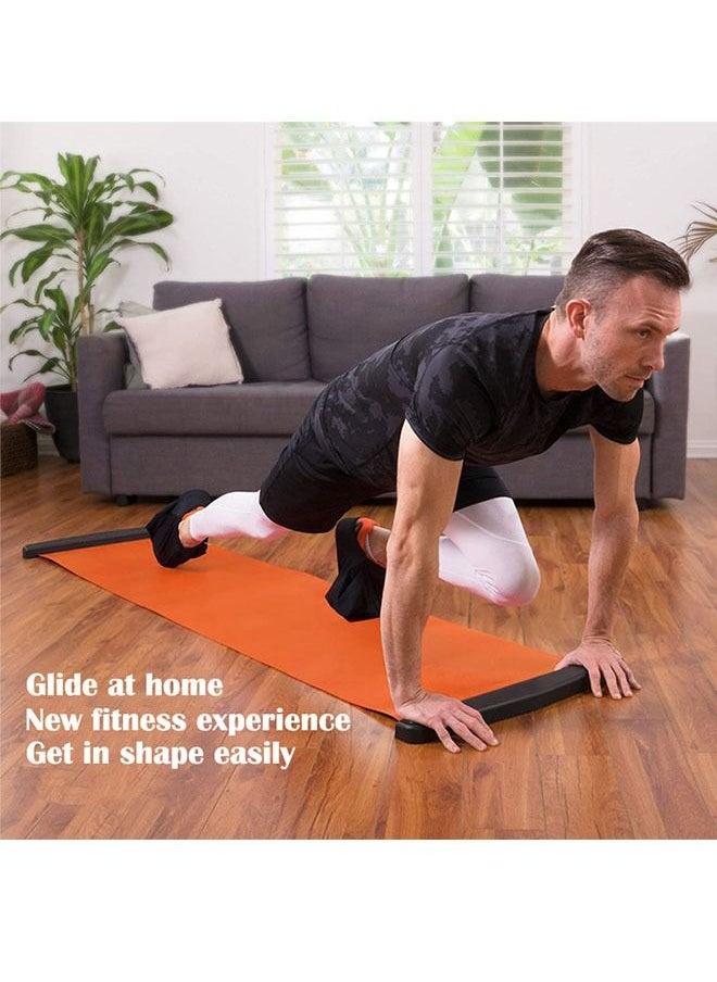 ZCM-HAPPY Sports Fitness Home Core Training Charm Glide Mat  - Image 2