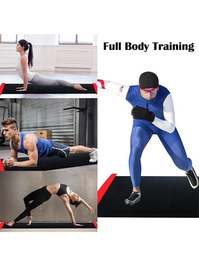 ZCM-HAPPY Sports Fitness Home Core Training Charm Glide Mat  - Image 4