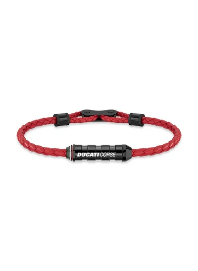 Ducati Corse Ducati Dinamica Red Bracelet For MenDTAGB2137214