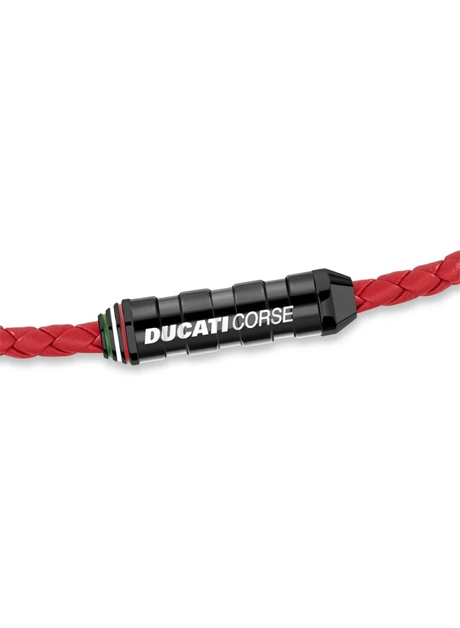 Ducati Corse Ducati Dinamica Red Bracelet For MenDTAGB2137214