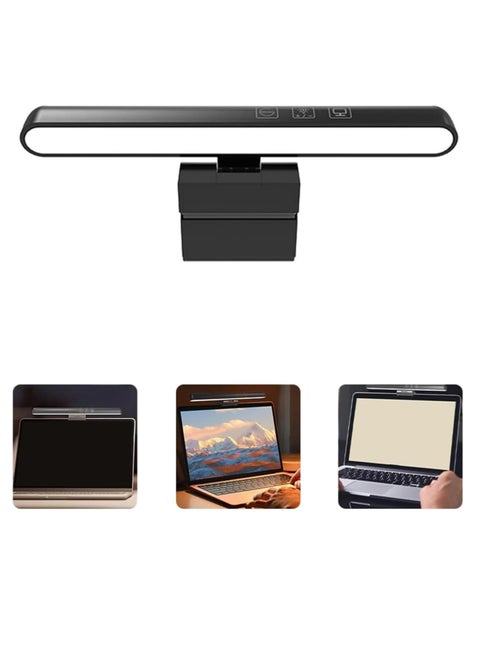 Computer Monitor Light, Screen Light Bar, Eye-Care USB Computer Lamp, Dimmable Screen Light Bar, No Glare, Touch Control, Dimmable 3 Color Temperature,timer 60 minutes,for Home Office