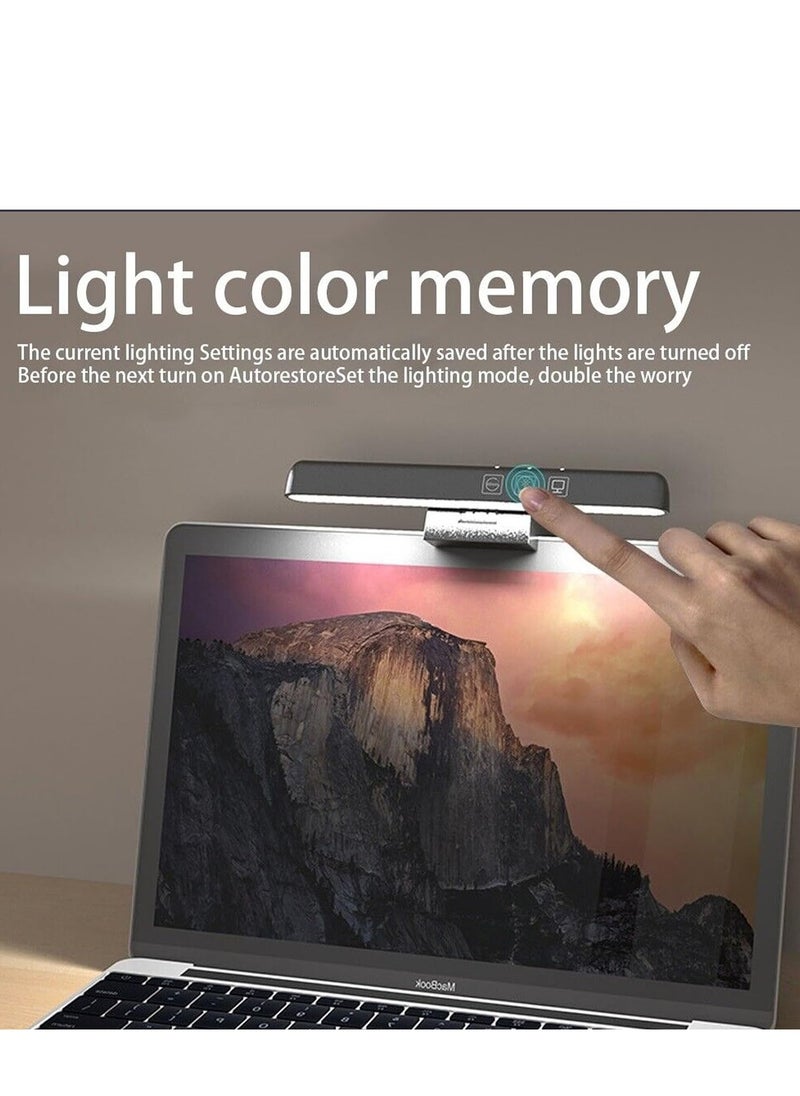 Rightsure - Computer Monitor Light, Screen Light Bar, Eye-Care USB Computer Lamp, Dimmable Screen Light Bar, No Glare, Touch Control, Dimmable 3 Color Temperature,timer 60 minutes,for Home Office - Image 1