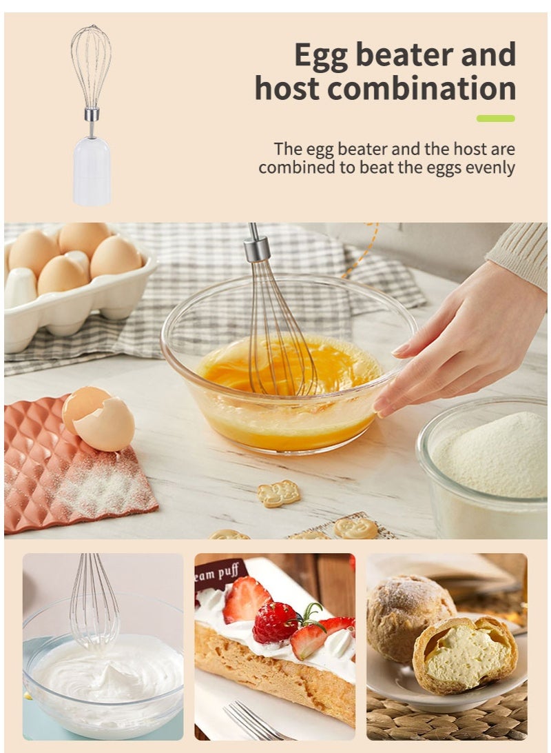 sokany 4-in-1 Multifunction Hand Blender Food Processor Electric Chopper 400W SK-1721-4 Black - Image 4