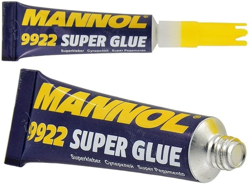 Mannol 9922 Super Glue - Fast-Curing Adhesive - Image 1