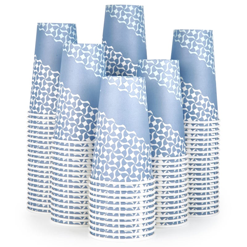 MUCHII 16 oz Paper Coffee Cups Disposable Paper Cups 210 Count Disposable Paper Cups for Hot Beverage Paper Drinking Cups Big for Home use Office Restaurant and Events