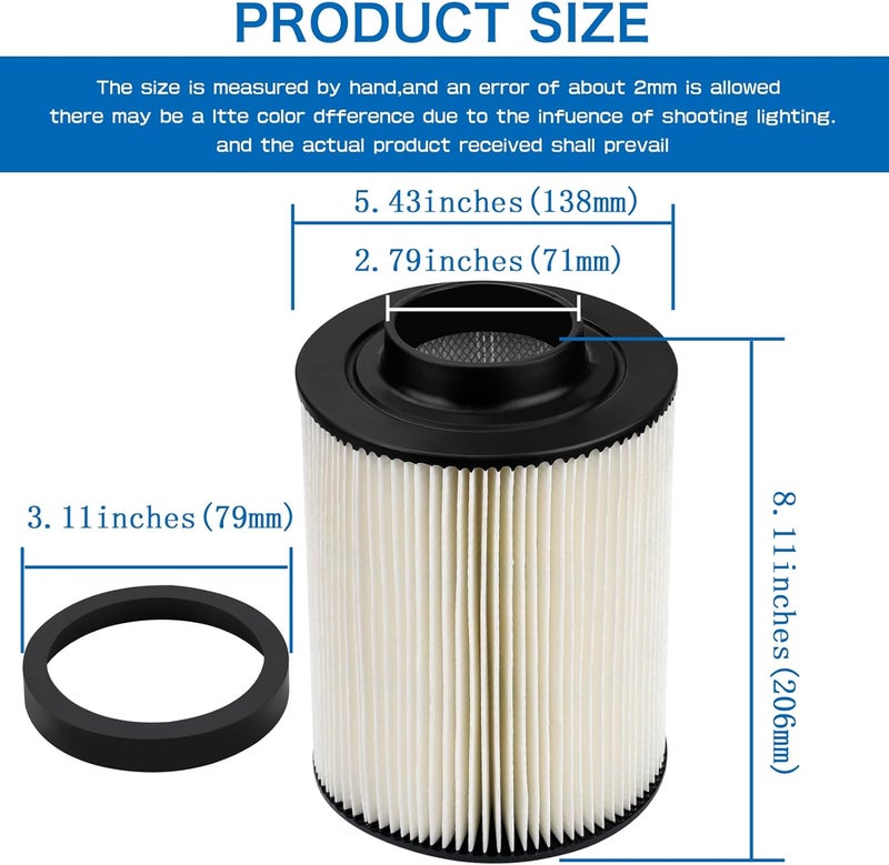 LOCOPOW RZR 800 Air Filter Replacement for Polaris RZR and Ranger Models - Image 2