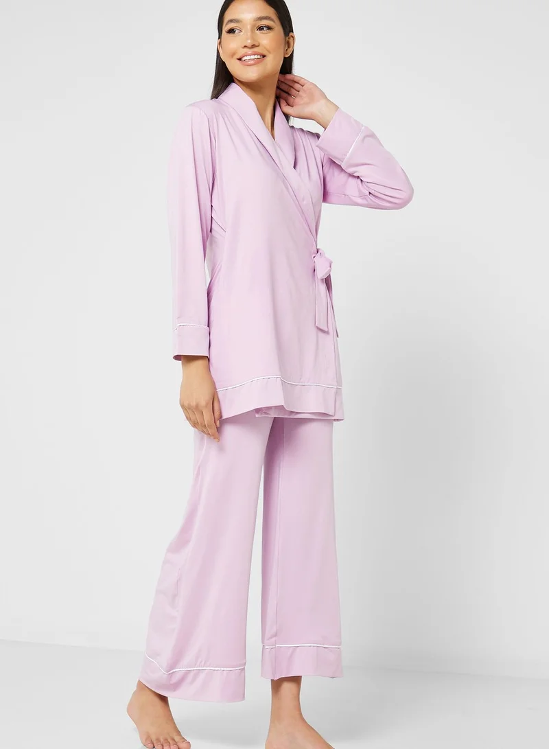 Desert Cove Floral Printed Pyjama Set
