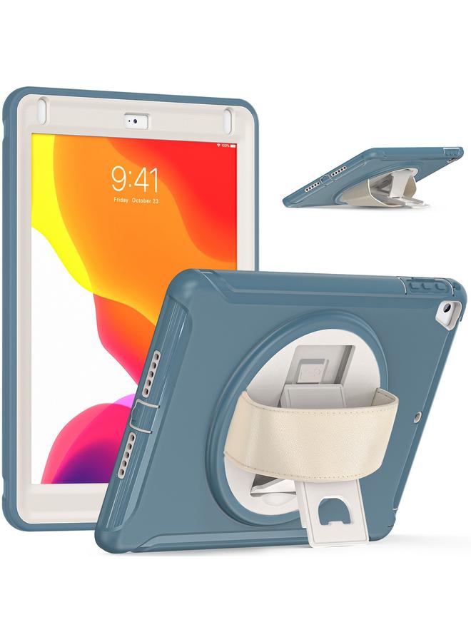 اس-توب جراب تابلت قابل للدوران 360 درجة مصنوع من مادة PC + TPU لجهاز iPad 9.7 2018 / 2017 - Image 2