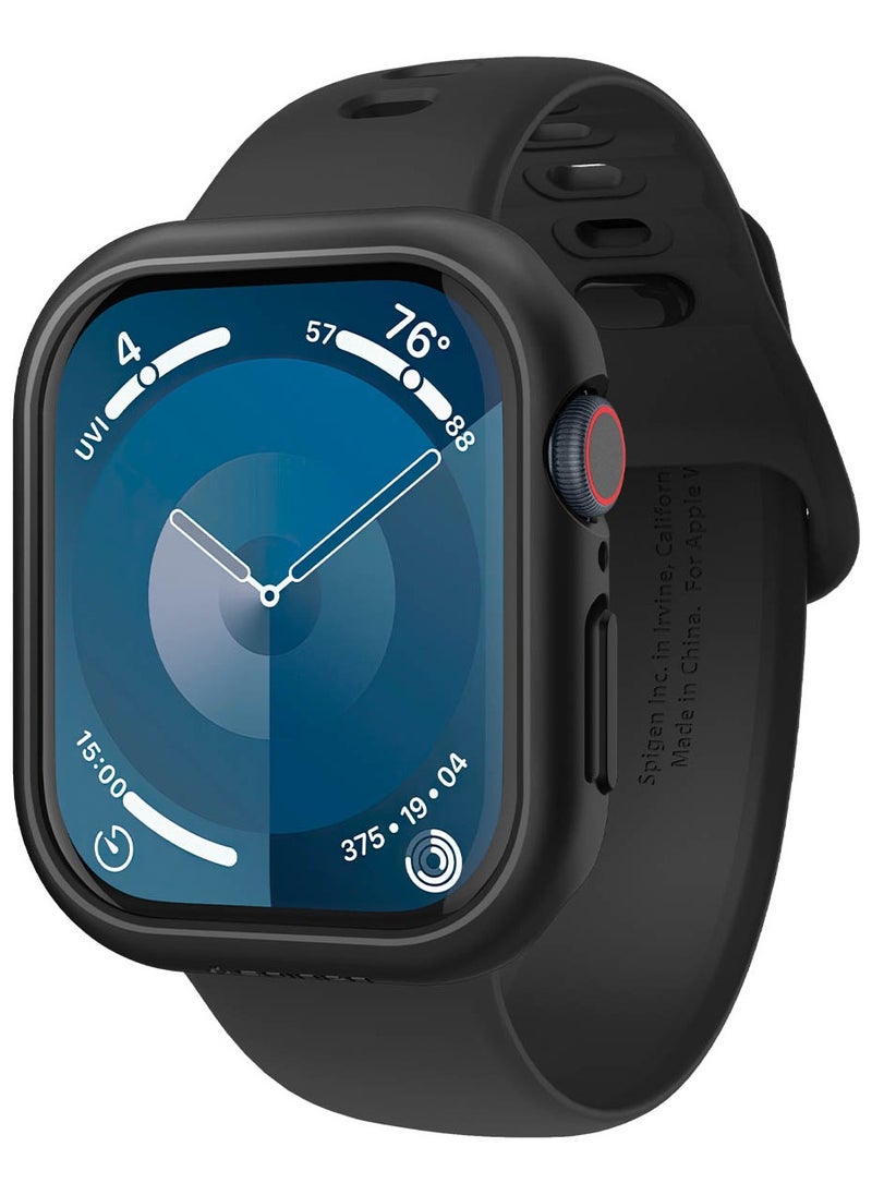 Spigen - Thin Fit Apple Watch Series 10 (42mm) Case Cover (2024) - Black - Image 1