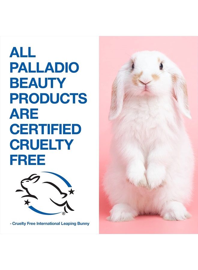 PALLADIO Baked Bronzer, Highly Pigmented and Easy to Blend, Shimmery Bronzed Glow, Use Dry or Wet, Lasts all day long, Provides Rich Tanning Color Finish, Powder Compact, Illuminating Tan - Image 5