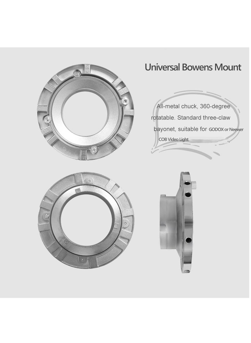Glanfen Octagonal Softbox, 95cm Quick-Setup Compact Bowens Mount with Light Diffusers, Carrying Bag, Compatible with Most Bowens Mount COB Video Light for Portrait Product Photography - Image 3