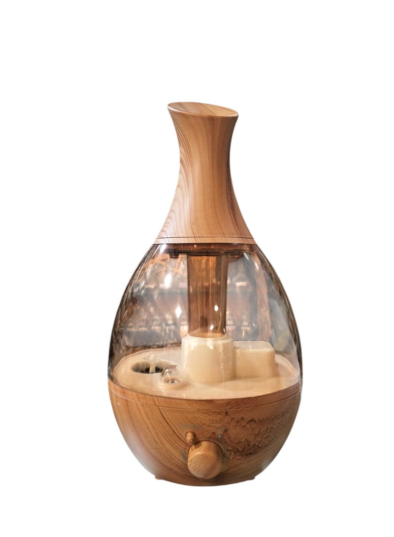 2.6L Essential Oil Diffuser Humidifier, Ultra Quiet 360 Degree Nozzle, Color Changing, Auto Off & Light, Lasts Up to 24 Hours - Image 2
