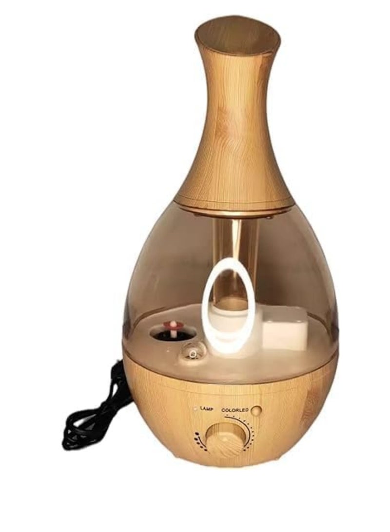 2.6L Essential Oil Diffuser Humidifier, Ultra Quiet 360 Degree Nozzle, Color Changing, Auto Off & Light, Lasts Up to 24 Hours - Image 4