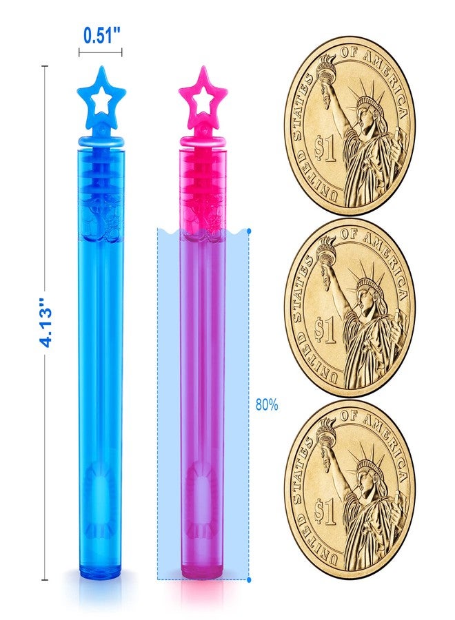 spring flower SpringFlower 200 Pieces Mini Bubble Wands, Party Favors Assortment Toys for Kids,Themed Birthday, Halloween, Goodie Bags, Carnival Prizes, Wedding, Bubble Maker Outdoor Gifts for Girls & Boys - Image 2