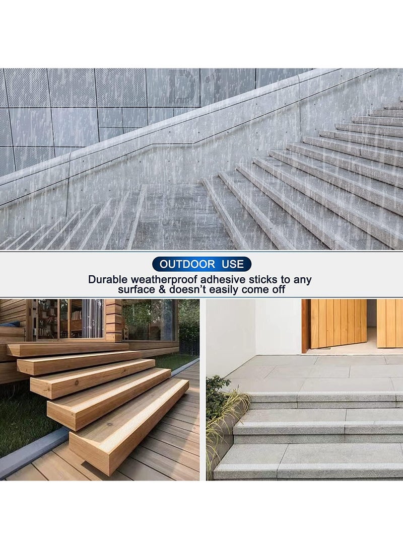 Non-Slip Tape,5Cm X 5M Strong Grip Abrasive Non-Slip Tape, Abrasive Tape, Safety Track Tape, Suitable For Stairs, Steps, Outdoor And Indoor(Transparent) - Image 5