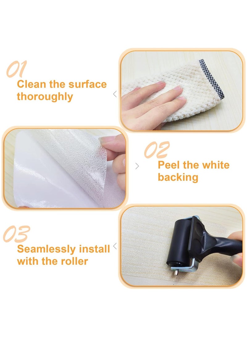 Non-Slip Tape,5Cm X 5M Strong Grip Abrasive Non-Slip Tape, Abrasive Tape, Safety Track Tape, Suitable For Stairs, Steps, Outdoor And Indoor(Transparent) - Image 2