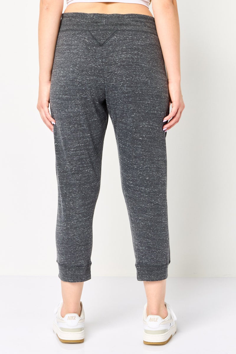 Nike Women Sportswear Fit Gym Vintage Capri, Grey - Image 4