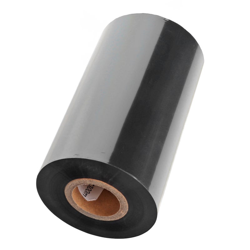 Thermal Transfer Ribbon Premium Wax Label Printer Roll Resin With Adhesive 110mmx300meter - Image 1