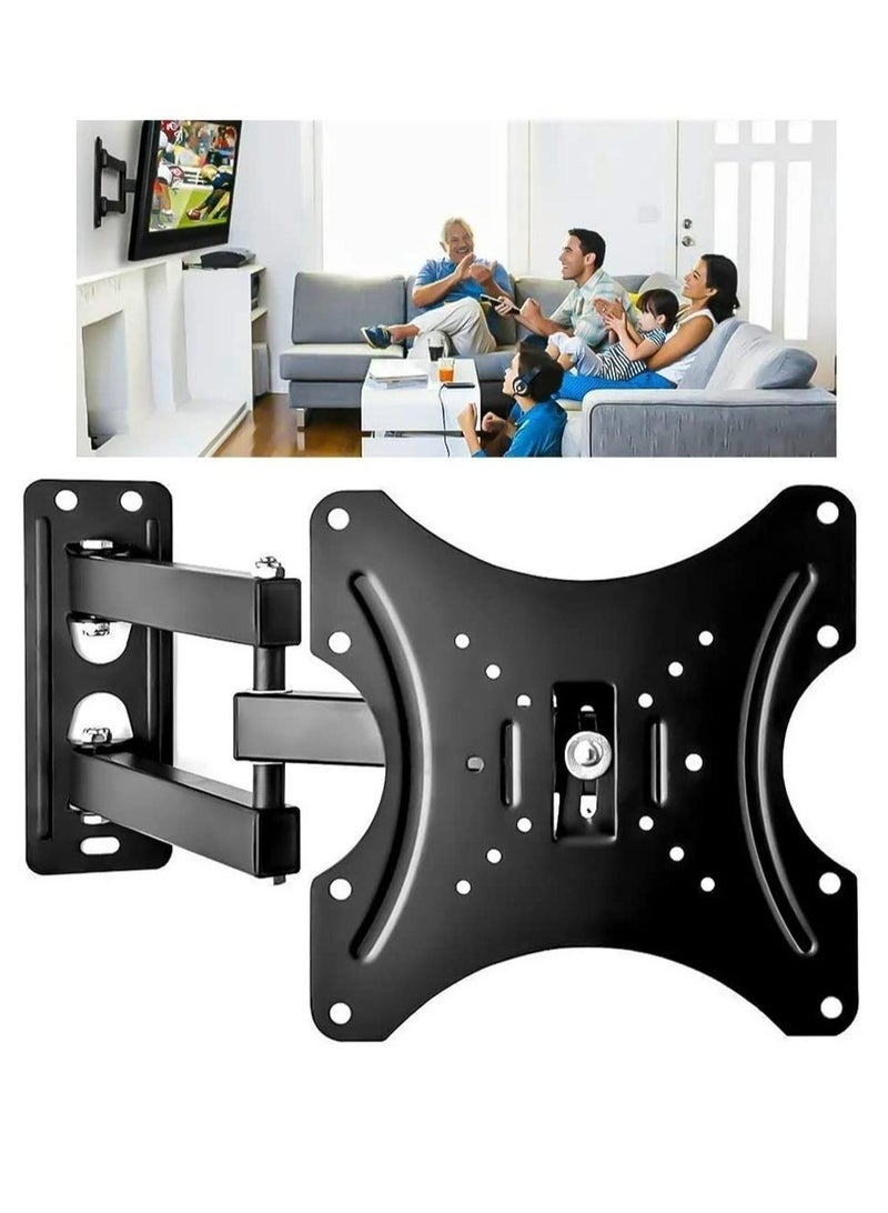 Full Motion Corner TV Wall Mount for LCD, LED, and Plasma TVs & Monitors – Fits 14" to 42" Screens, 180-Degree Swivel and 15-Degree Tilt  - Image 5