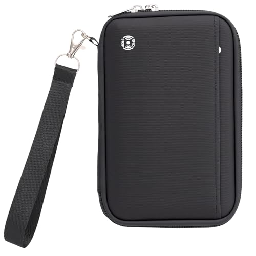 WALNEW Family Passport Holder for 5 Large Travel Organizer Holds up to 6 Passports RFID Blocking Water Resistant Document Wallet for Cards Tickets Boarding Passes - Image 1
