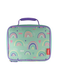 THERMOS Thermos Standard Pop Top Reusable Lunch Bag - Rainbows, N112252, Insulated Travel Bag, Lunch Insulated Travel Bag, Insulated Insulated Travel Bag  - Image 1