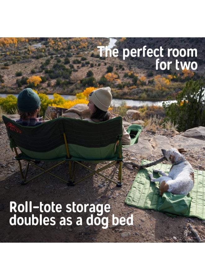 Kelty Loveseat, One Size, Deep Lake/Fallen Rock, Portable, Plastic For Camping - Image 3