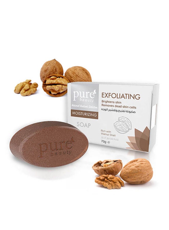 بيور بيوتي صابون مرطب ومقشر