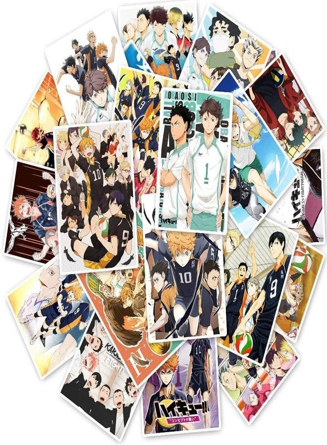 Stickers 25 Pcs Anime Haikyuu Stickers No Repeat Stickers - Image 1