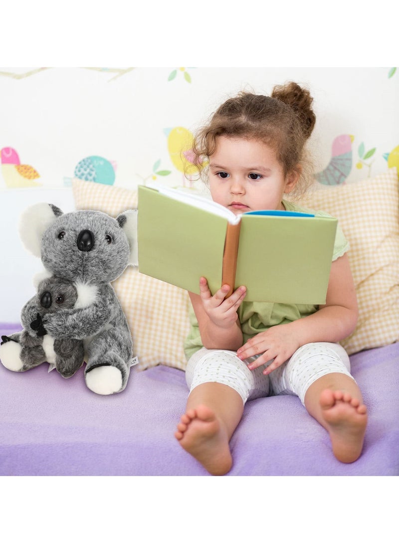 Adorable Koala Bear Plush Set, Soft Mother and Baby Koalas (27cm and 13cm), Perfect Stuffed Animal Gift for Kids - Image 5