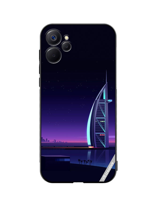 VR CREATIVE غطاء حماية لهاتف Realme 9i 5G بتصميم متعدد الألوان - Image 1
