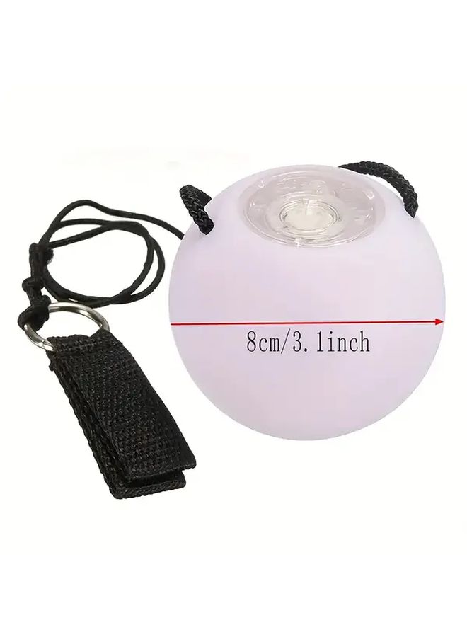 2 Pcs LED Rotating Luminous Balls Gradient Color Changing Battery Powered For Christmas Party Decor - Image 2