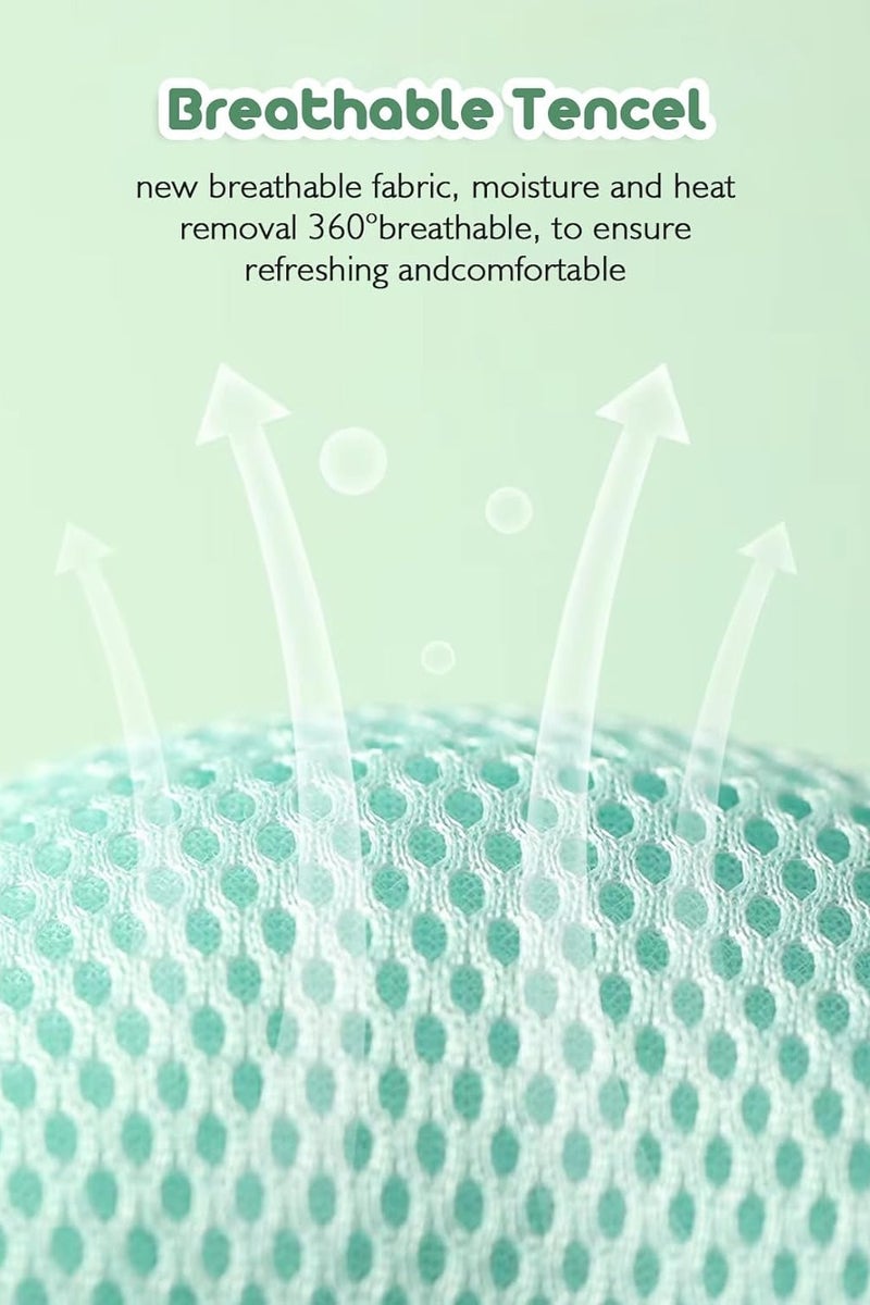 Flushrenic Backpack Head Protector,Baby Head Protector,Head Safety Protector Pad for Baby Toddler Walker,Head Safety Protector Pad Back Cushion,Toddler Backpack Safety Products (Blue) - Image 4