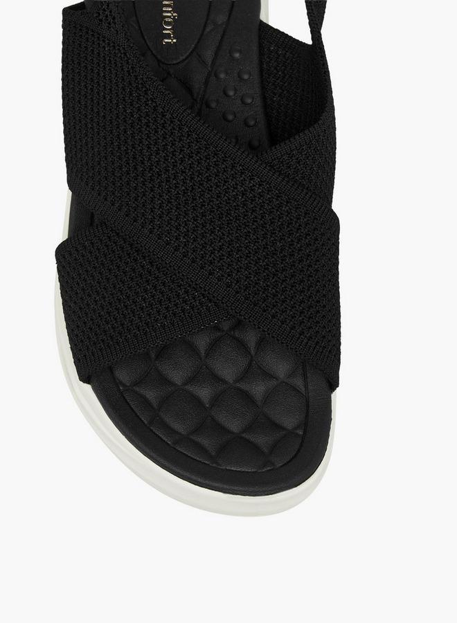 Le Confort Women Platform Heel Cross Strap Sandals - Image 4