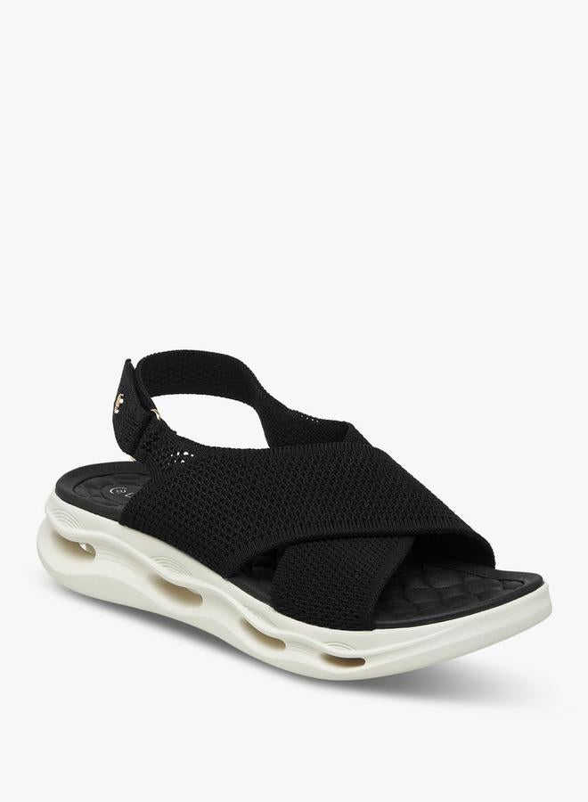 Le Confort Women Platform Heel Cross Strap Sandals - Image 2