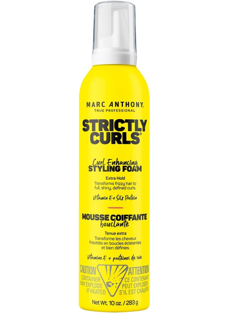MARC ANTHONY STRICTLY CURLS STYLING FOAM 300ML - Image 1