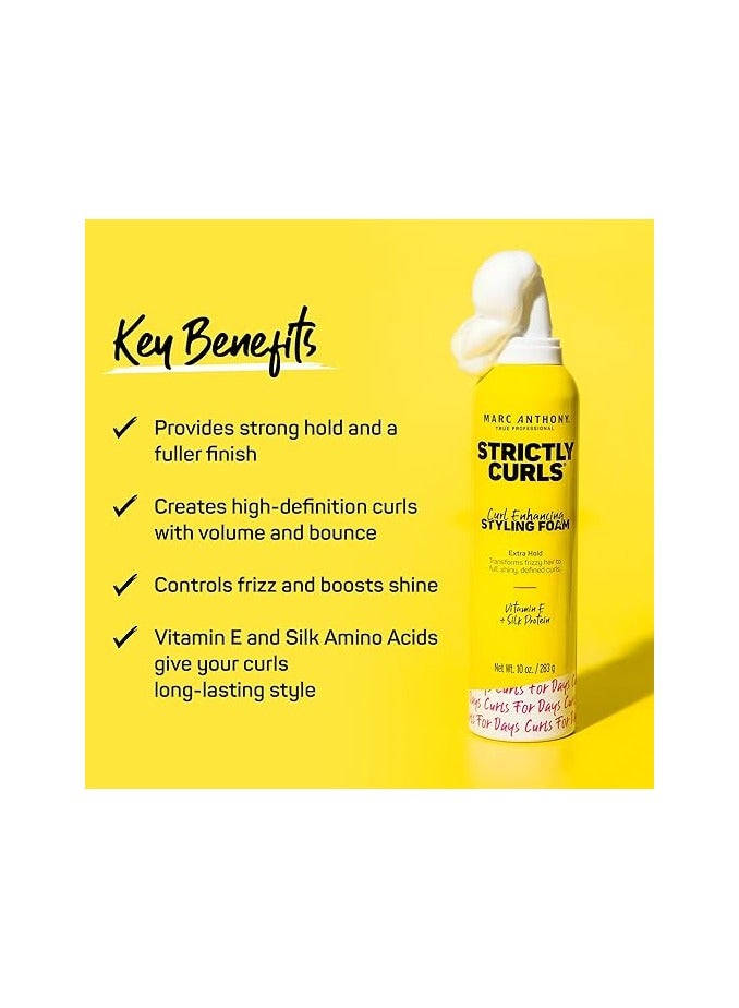 MARC ANTHONY STRICTLY CURLS STYLING FOAM 300ML - Image 3