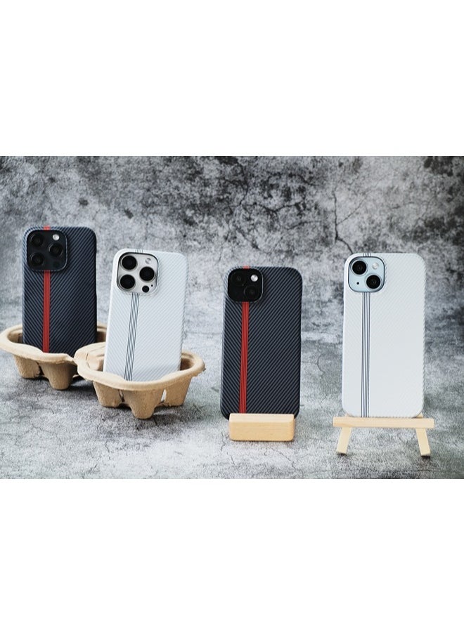 ShebSheb - Fine Black Striped iphone Case for iPhone 14 - Image 1