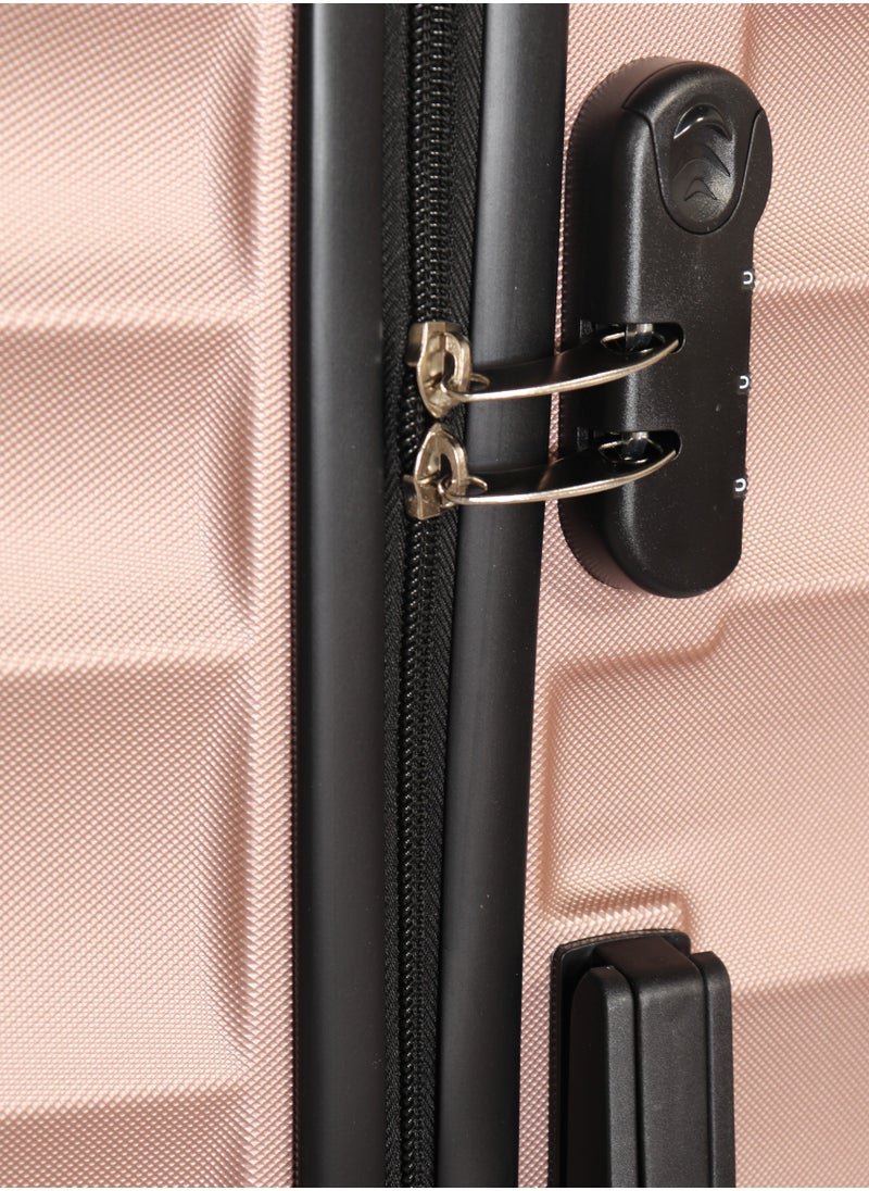 Viper Rose 360° Spinner Luggage - Stylish and practical design, strong and lightweight material, built-in digital security lock and perfect storage capacity (medium size).