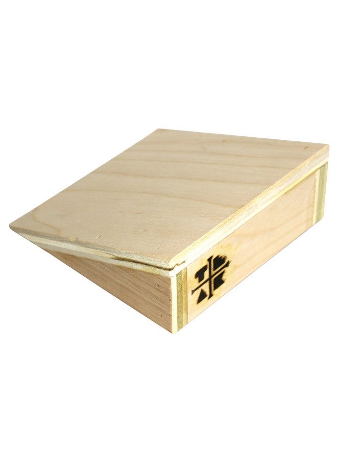 Teak Tuning Wide Kicker/Bank Fingerboard Ramp Handmade In Usa 5.5 Long 2.25 Tall Teak Tuning - Image 1