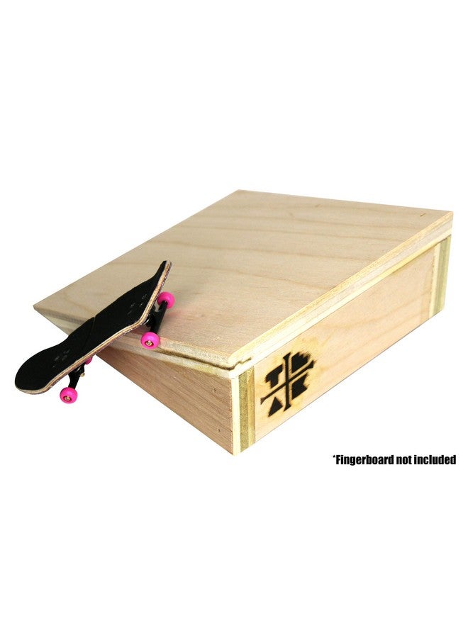 Teak Tuning Wide Kicker/Bank Fingerboard Ramp Handmade In Usa 5.5 Long 2.25 Tall Teak Tuning - Image 4