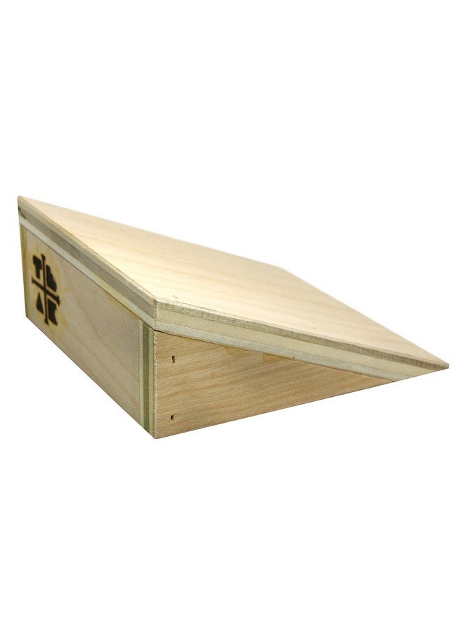 Teak Tuning Wide Kicker/Bank Fingerboard Ramp Handmade In Usa 5.5 Long 2.25 Tall Teak Tuning - Image 3