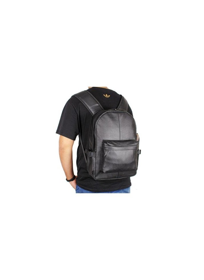 Generic - Excellent locking leather backpack, high quality - Image 1