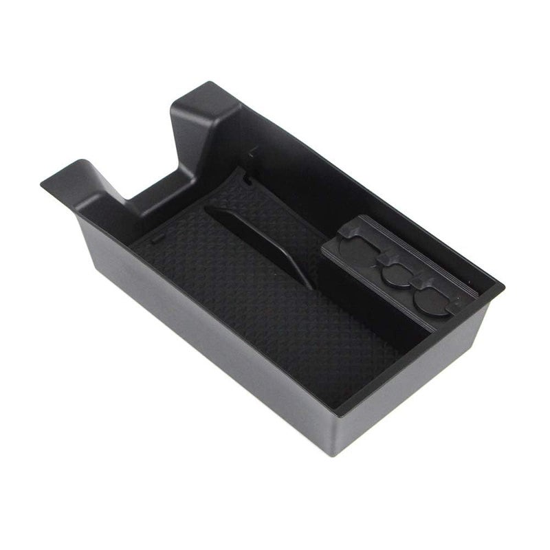 Dreamseek Center Console Organizer for Lexus ES ES250 ES300 ES300h ES350H 2019 2020 2021 2022 Interior Armrest Storage Box Holder Tray Fits Models Without Wireless Charging