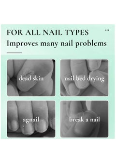 AuQuest Nail Cuticle Oil Care with Smooth & Soft Cuticles Brush for Nail Repair Care Treatment Cuticle Oil Pen Nails Moisturizer Manicure Nourish Oil Support Healthy Nail Growth  - Image 2